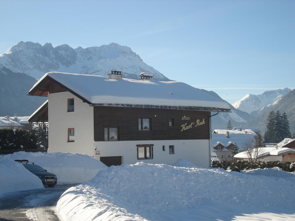 Haus Karl'S Ruh Bed & Breakfast Ehrwald Luaran gambar